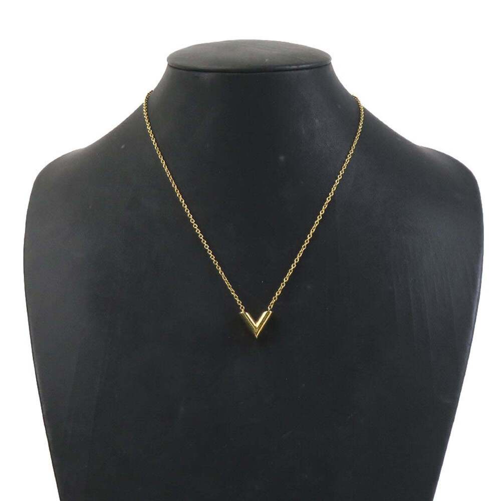 LOUIS VUITTON Gold Necklace - Picture 14 of 14